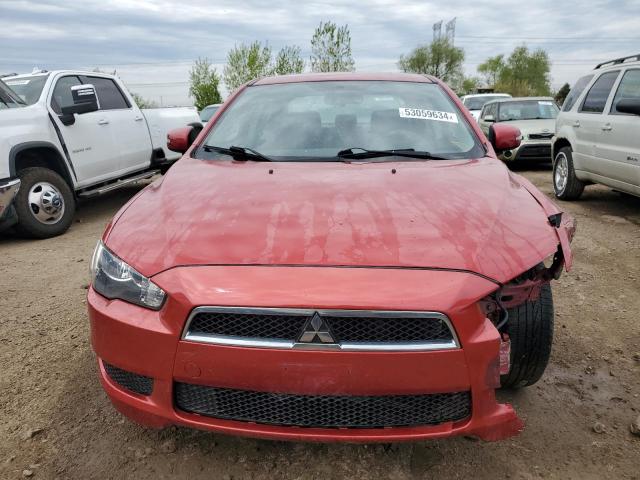 JA32U2FU0FU006478 - 2015 MITSUBISHI LANCER ES RED photo 5