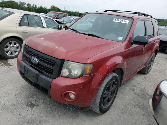 1FMCU03G89KB79573 - 2009 FORD ESCAPE XLT MAROON photo 1