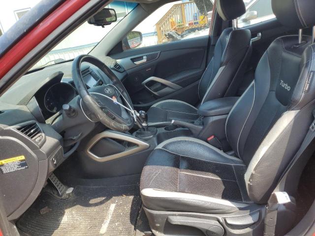 KMHTC6AE1DU136049 - 2013 HYUNDAI VELOSTER TURBO წითელი ფოტო 7