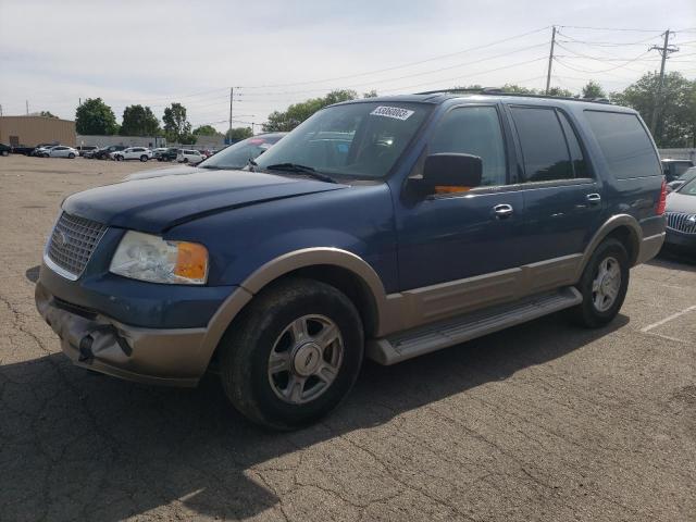 1FMFU18L54LB15888 - 2004 FORD EXPEDITION EDDIE BAUER BLUE photo 1