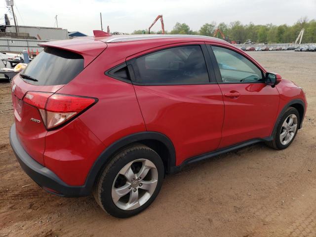 3CZRU6H79GM740812 - 2016 HONDA HRV EXL RED photo 3