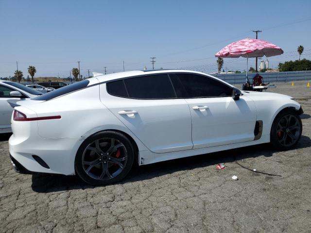 KNAE45LC0L6080671 - 2020 KIA STINGER GT1 WHITE photo 3