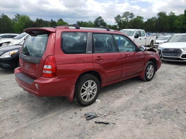 JF1SG69624H700498 - 2004 SUBARU FORESTER 2.5XT RED photo 3