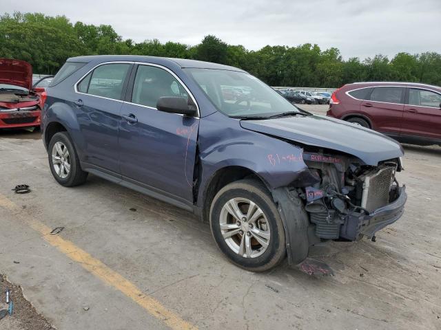 2GNALAEK6E6203718 - 2014 CHEVROLET EQUINOX LS BLUE photo 4