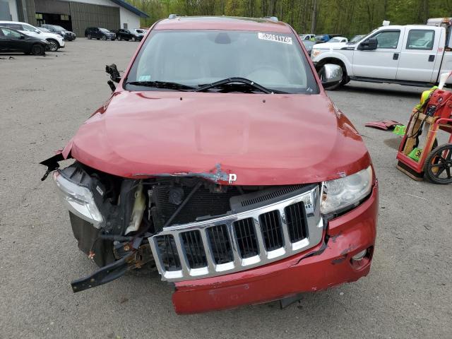 1J4RR5GG1BC586264 - 2011 JEEP GRAND CHER LIMITED RED photo 5