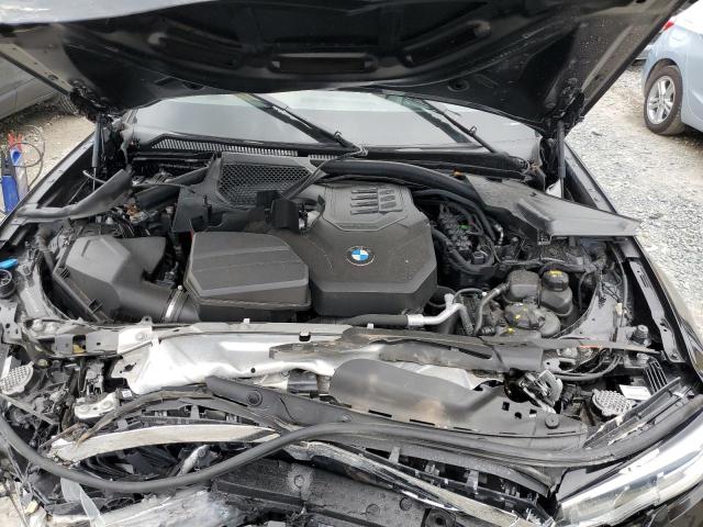 3MW5R7J09M8C00984 - 2021 BMW 330XI Schwarz Foto 11