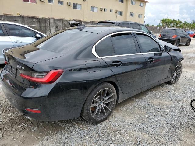 3MW5R7J09M8C00984 - 2021 BMW 330XI BLACK photo 3