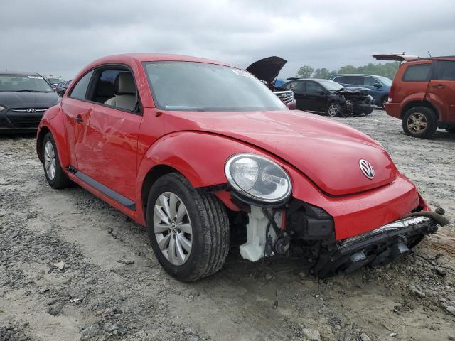 3VWFP7AT1EM626794 - 2014 VOLKSWAGEN BEETLE RED photo 4