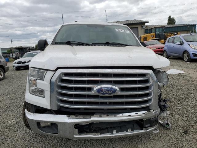 1FTFX1EF7GKE66256 - 2016 FORD F150 SUPER CAB WHITE photo 5