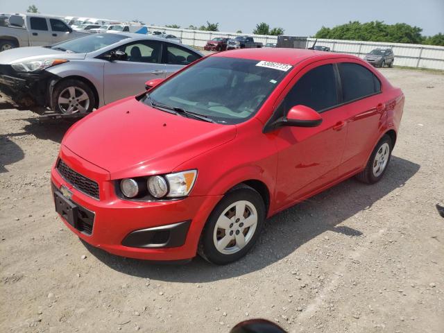 1G1JA5SH5E4162958 - 2014 CHEVROLET SONIC LS 红色 照片 1