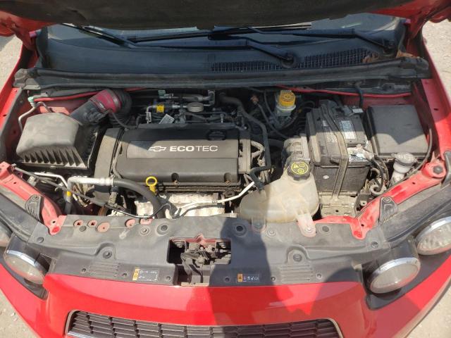 1G1JA5SH5E4162958 - 2014 CHEVROLET SONIC LS 红色 照片 11
