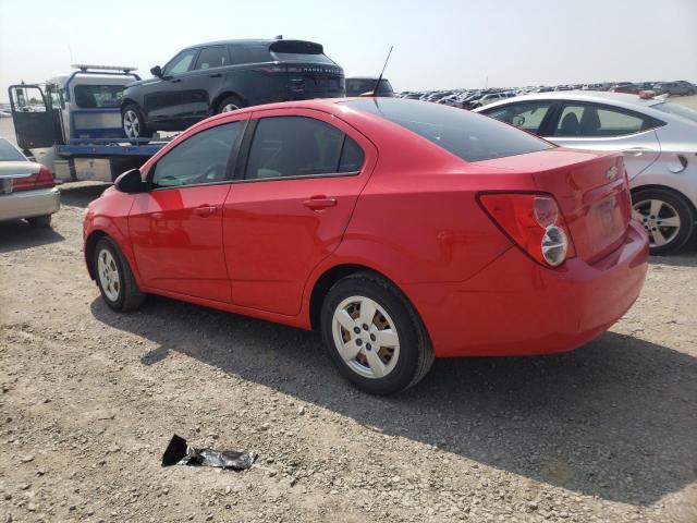 1G1JA5SH5E4162958 - 2014 CHEVROLET SONIC LS 红色 照片 2