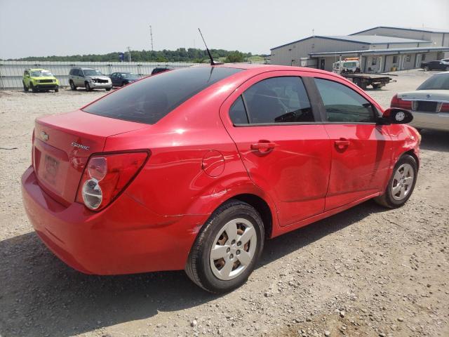 1G1JA5SH5E4162958 - 2014 CHEVROLET SONIC LS 红色 照片 3