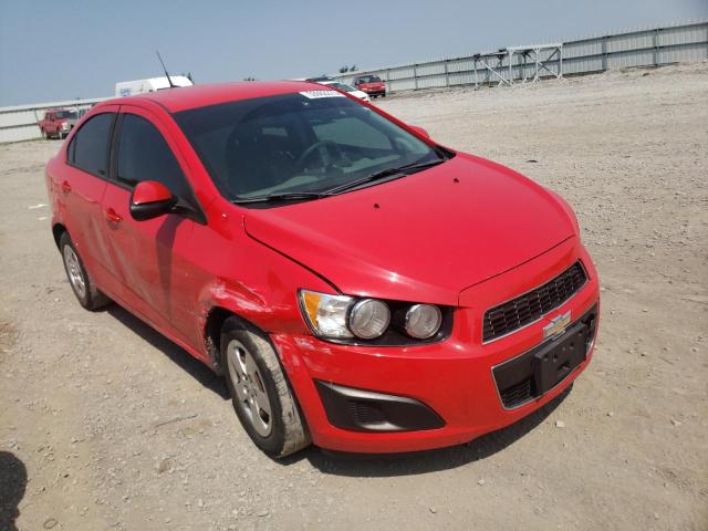 1G1JA5SH5E4162958 - 2014 CHEVROLET SONIC LS 红色 照片 4