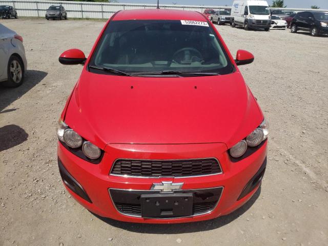 1G1JA5SH5E4162958 - 2014 CHEVROLET SONIC LS 红色 照片 5