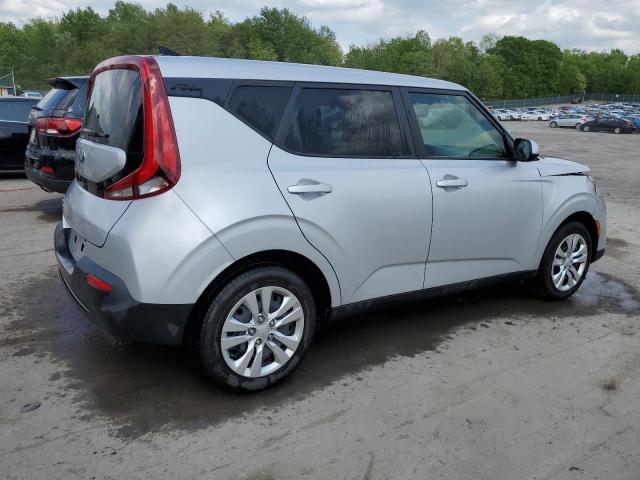 KNDJ23AU5L7035260 - 2020 KIA SOUL LX SILVER photo 3