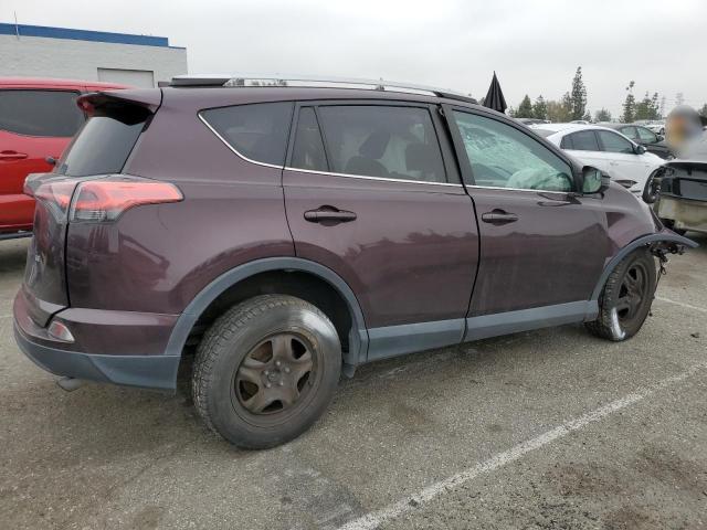 2T3ZFREV0GW301310 - 2016 TOYOTA RAV4 LE PURPLE photo 3