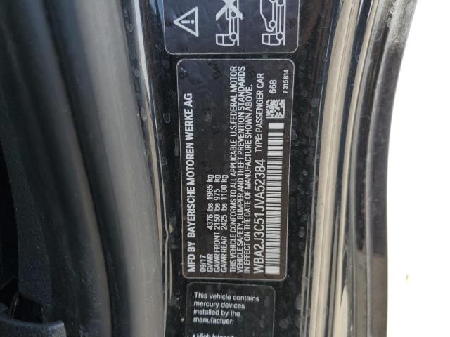 WBA2J3C51JVA52384 - 2018 BMW 230XI BLACK photo 12