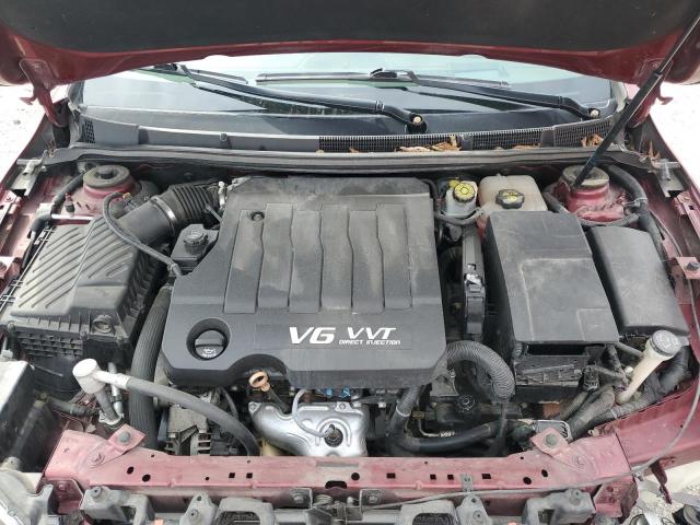 1G4GE5GDXBF282925 - 2011 BUICK LACROSSE CXS MAROON photo 11