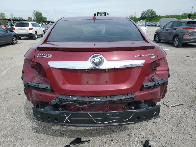 1G4GE5GDXBF282925 - 2011 BUICK LACROSSE CXS MAROON photo 6