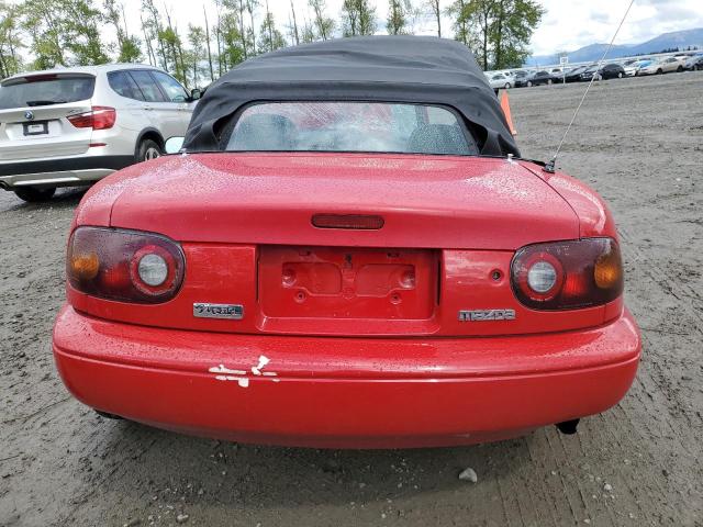 JM1NA3512M1227177 - 1991 MAZDA MX-5 MIATA RED photo 6