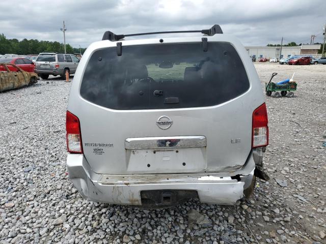 5N1AR18W35C720774 - 2005 NISSAN PATHFINDER LE 银色 照片 6
