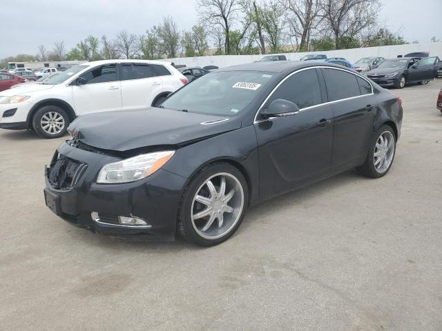 2G4GR5EK4C9152848 - 2012 BUICK REGAL BLACK photo 1