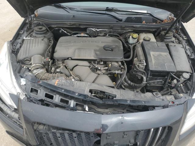 2G4GR5EK4C9152848 - 2012 BUICK REGAL BLACK photo 11