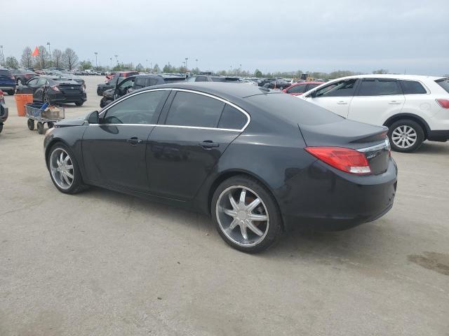 2G4GR5EK4C9152848 - 2012 BUICK REGAL BLACK photo 2