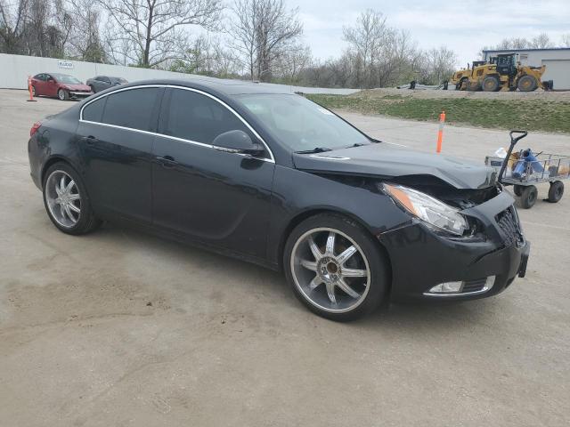 2G4GR5EK4C9152848 - 2012 BUICK REGAL BLACK photo 4