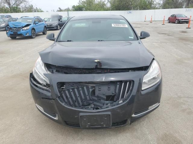 2G4GR5EK4C9152848 - 2012 BUICK REGAL BLACK photo 5