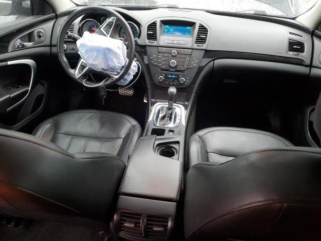 2G4GR5EK4C9152848 - 2012 BUICK REGAL BLACK photo 8