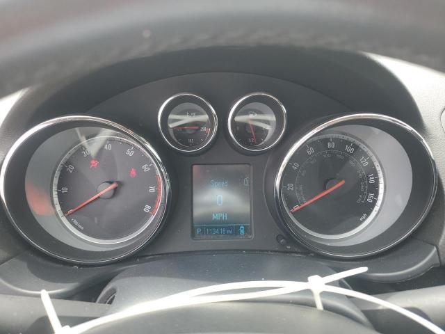 2G4GR5EK4C9152848 - 2012 BUICK REGAL BLACK photo 9