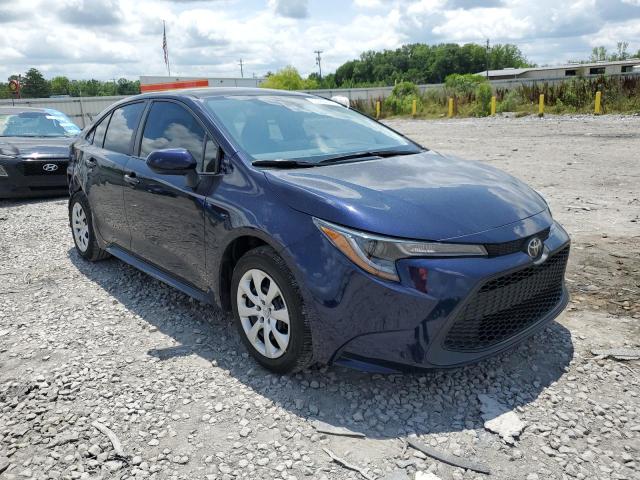 5YFEPMAE4NP385157 - 2022 TOYOTA COROLLA LE BLUE photo 4