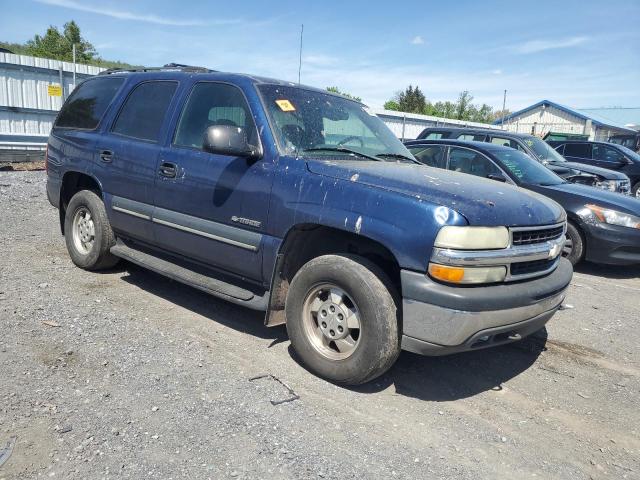 1GNEK13V52J262971 - 2002 CHEVROLET TAHOE K1500 BLUE photo 4