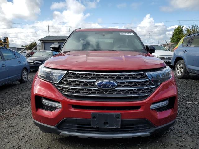 1FM5K8LC7PGA77708 - 2023 FORD EXPLORER KING RANCH RED photo 5