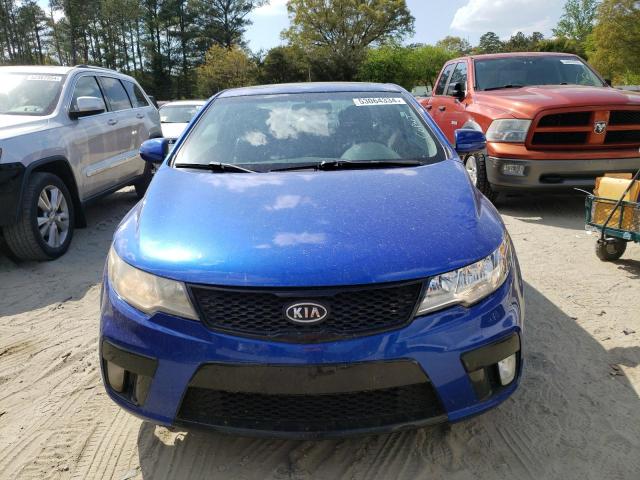 KNAFW6A37B5343217 - 2011 KIA FORTE SX BLUE photo 5