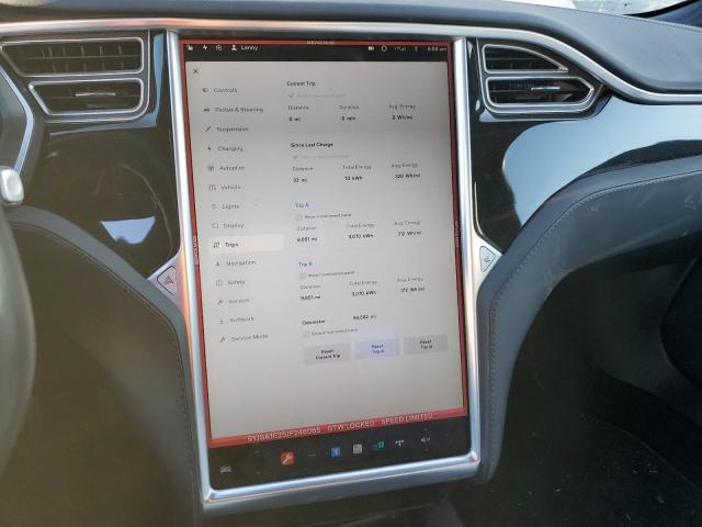 5YJSA1E25JF246065 - 2018 TESLA MODEL S WHITE photo 9