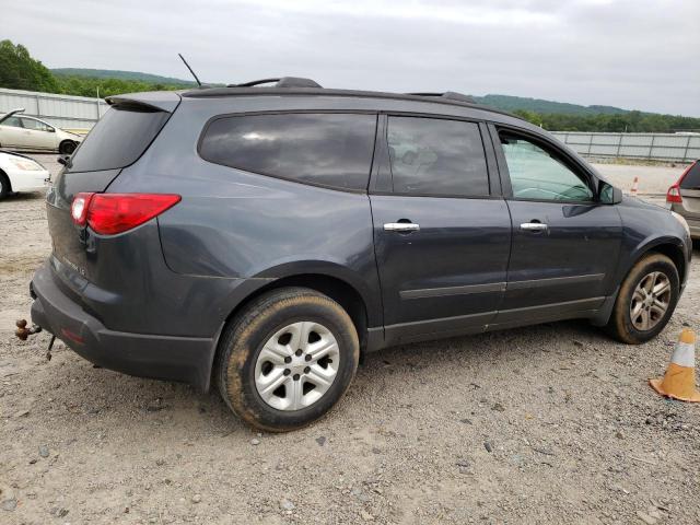 1GNKVEED7BJ246762 - 2011 CHEVROLET TRAVERSE LS GRAY photo 3