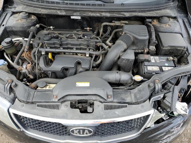 KNAFU4A20A5200982 - 2010 KIA FORTE EX BLACK photo 11