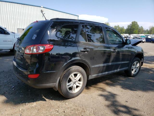 5XYZG3AB6CG166896 - 2012 HYUNDAI SANTA FE GLS BLACK photo 3