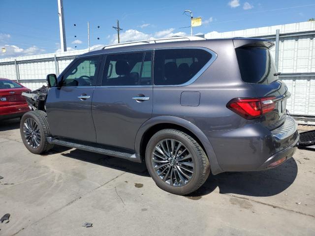 JN8AZ2AD0N9870300 - 2022 INFINITI QX80 LUXE GRAY photo 2