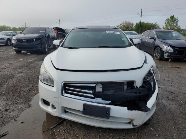 1N4AA5AP1EC908530 - 2014 NISSAN MAXIMA S WHITE photo 5