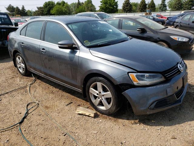 3VWLL7AJ3DM204330 - 2013 VOLKSWAGEN JETTA TDI GRAY photo 4