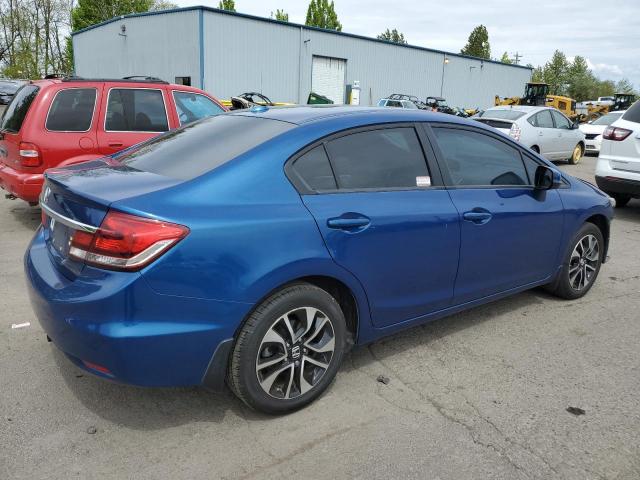 19XFB2F95DE287208 - 2013 HONDA CIVIC EXL 蓝色 照片 3