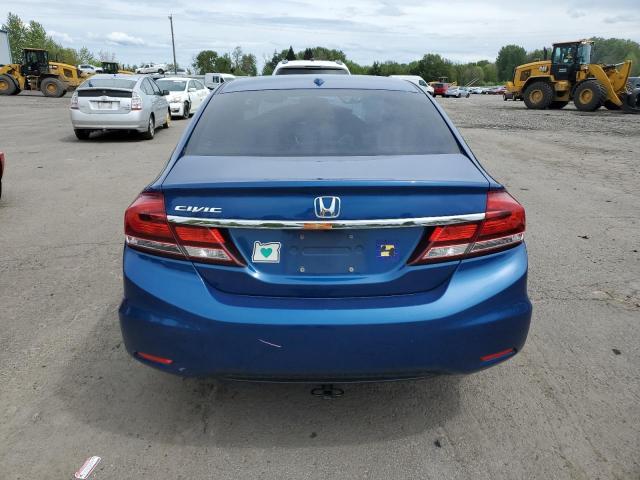 19XFB2F95DE287208 - 2013 HONDA CIVIC EXL 蓝色 照片 6