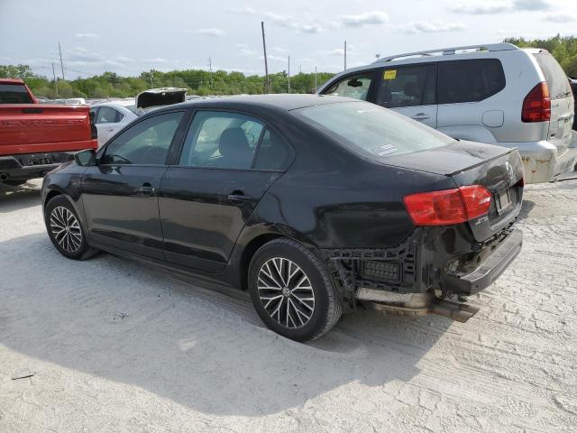 3VW1K7AJ6EM357697 - 2014 VOLKSWAGEN JETTA BASE أسود صورة 2