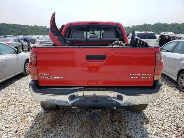 3TMJU62N57M043762 - 2007 TOYOTA TACOMA DOUBLE CAB PRERUNNER RED photo 6