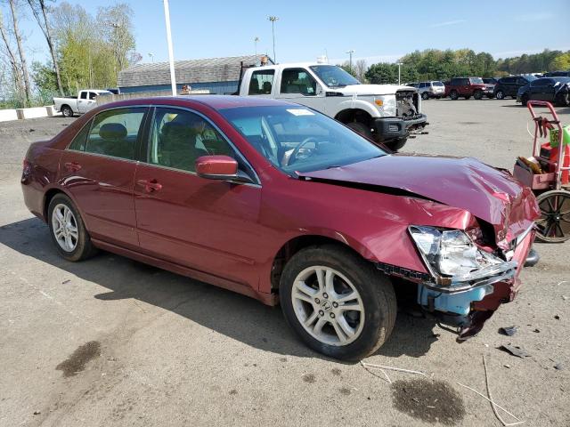 1HGCM56376A102903 - 2006 HONDA ACCORD SE RED photo 4