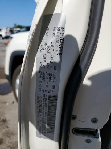 3C4NJDBB8JT423289 - 2018 JEEP COMPASS LATITUDE أبيض صورة 13